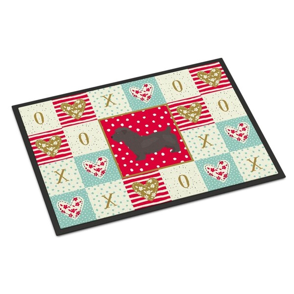 Carolines Treasures 18 x 27 in. Glen of Imal No.1 Love Indoor or Outdoor Mat CK5839MAT - main